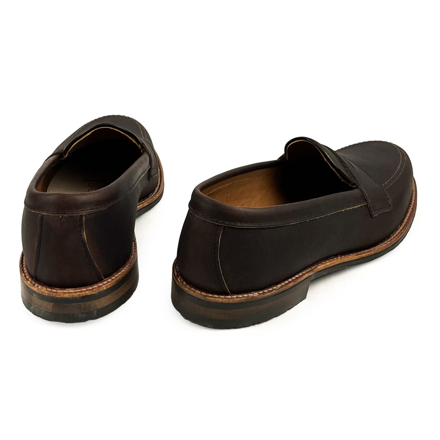 Alden Leisure Handsewn Loafer - Dark Brown Kudu (5730L) | Men's