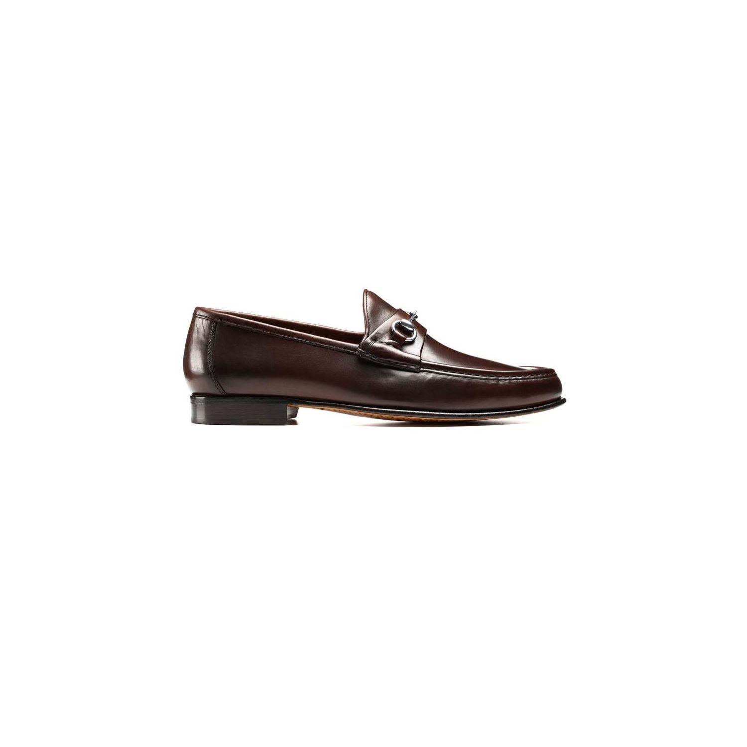 Men\'s Allen Edmonds Barrington Leather Dress Loafers Shoes Brown Size 11 E Newman Penny Loafer | Men main image 2