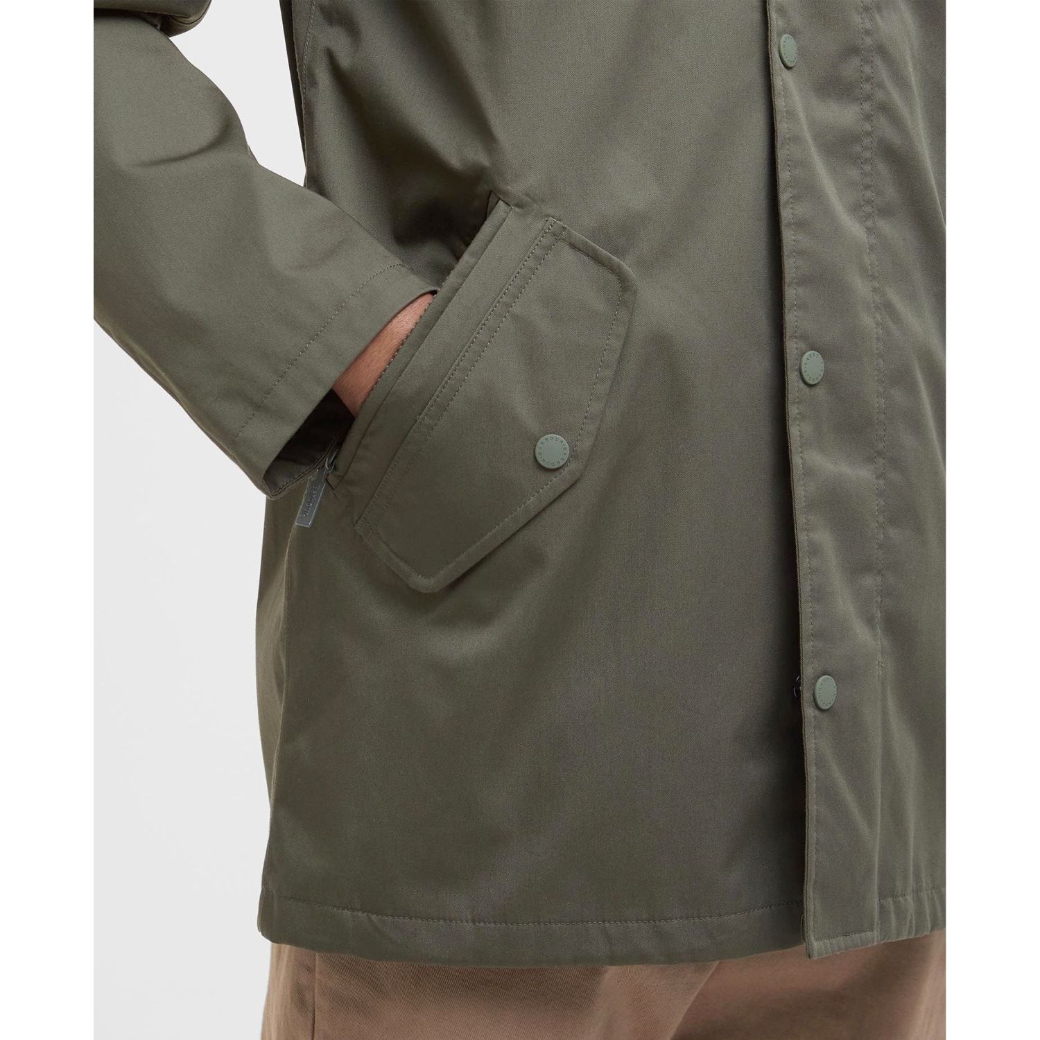 Barbour Mens City Chelsea Jacket - Green (MWB1106OL72) | Men's and