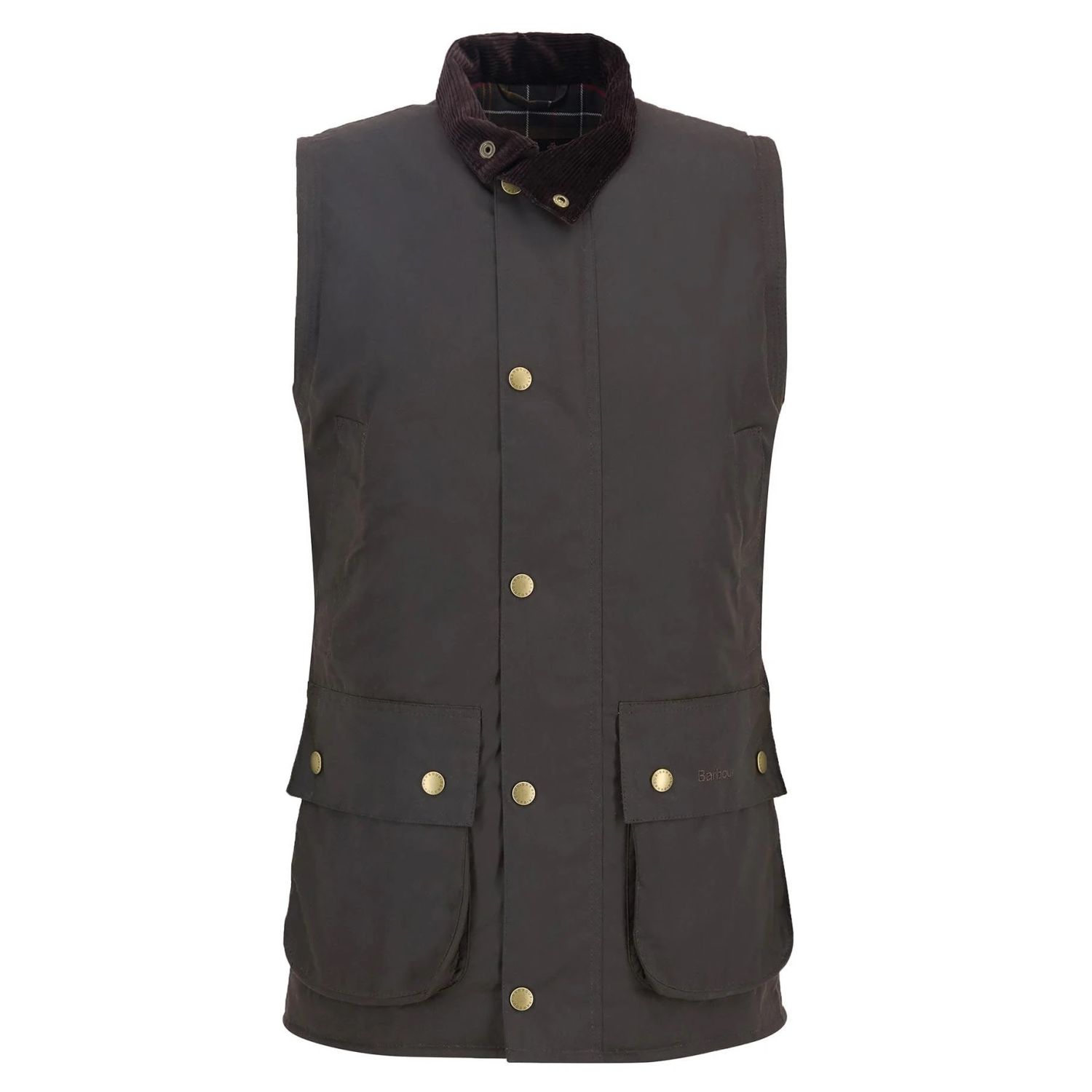 Barbour Men's Westmorland Waxed Waistcoat - Olive (MWX0723OL98