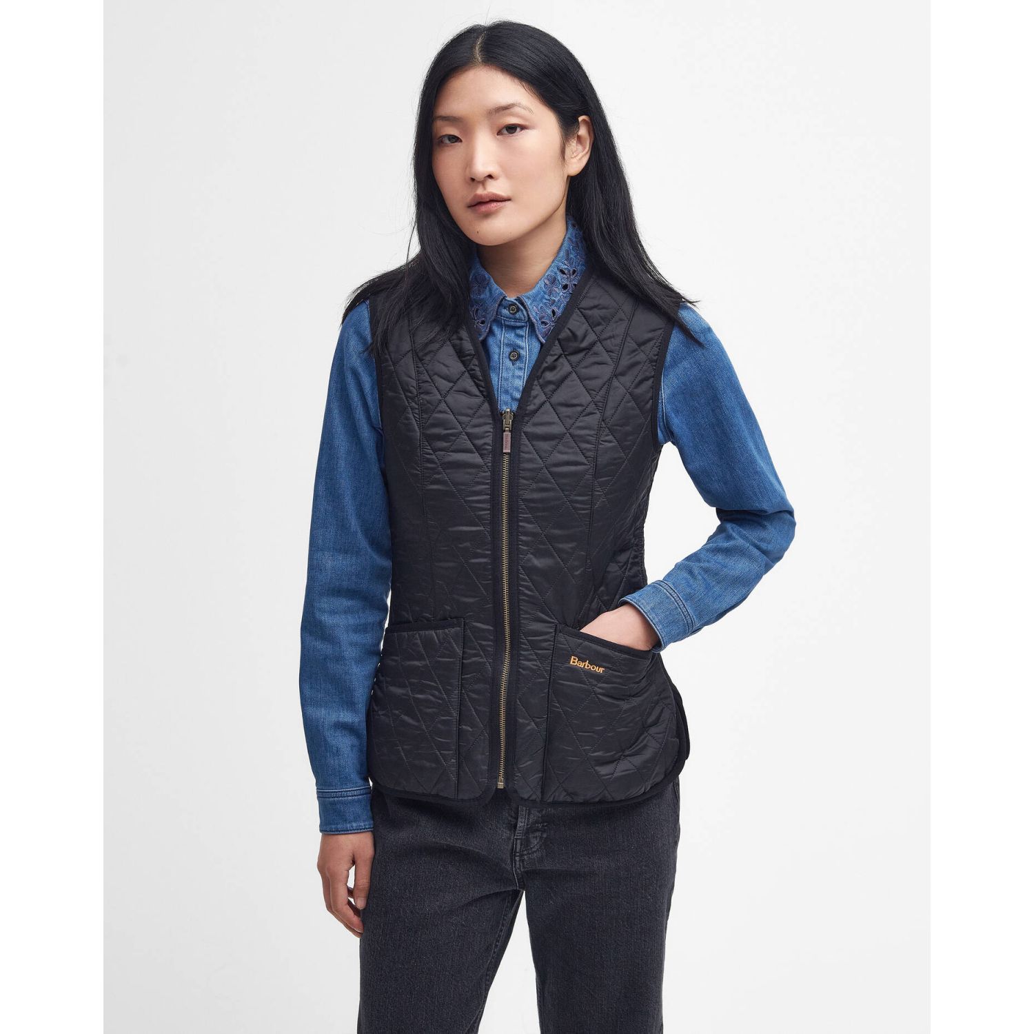 Barbour - Womens Betty Interactive Polarfleece Vest/Beadnell Liner