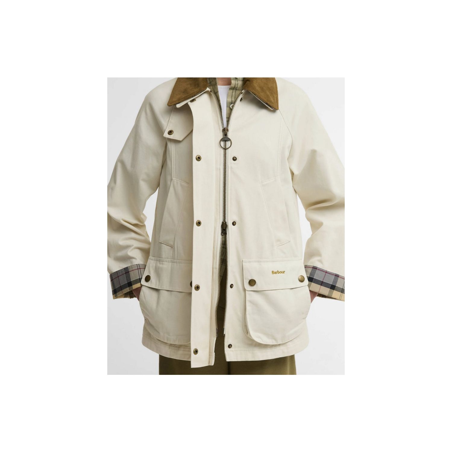Barbour Women's Modern Beadnell - Natural (LCA0379) | Men's and