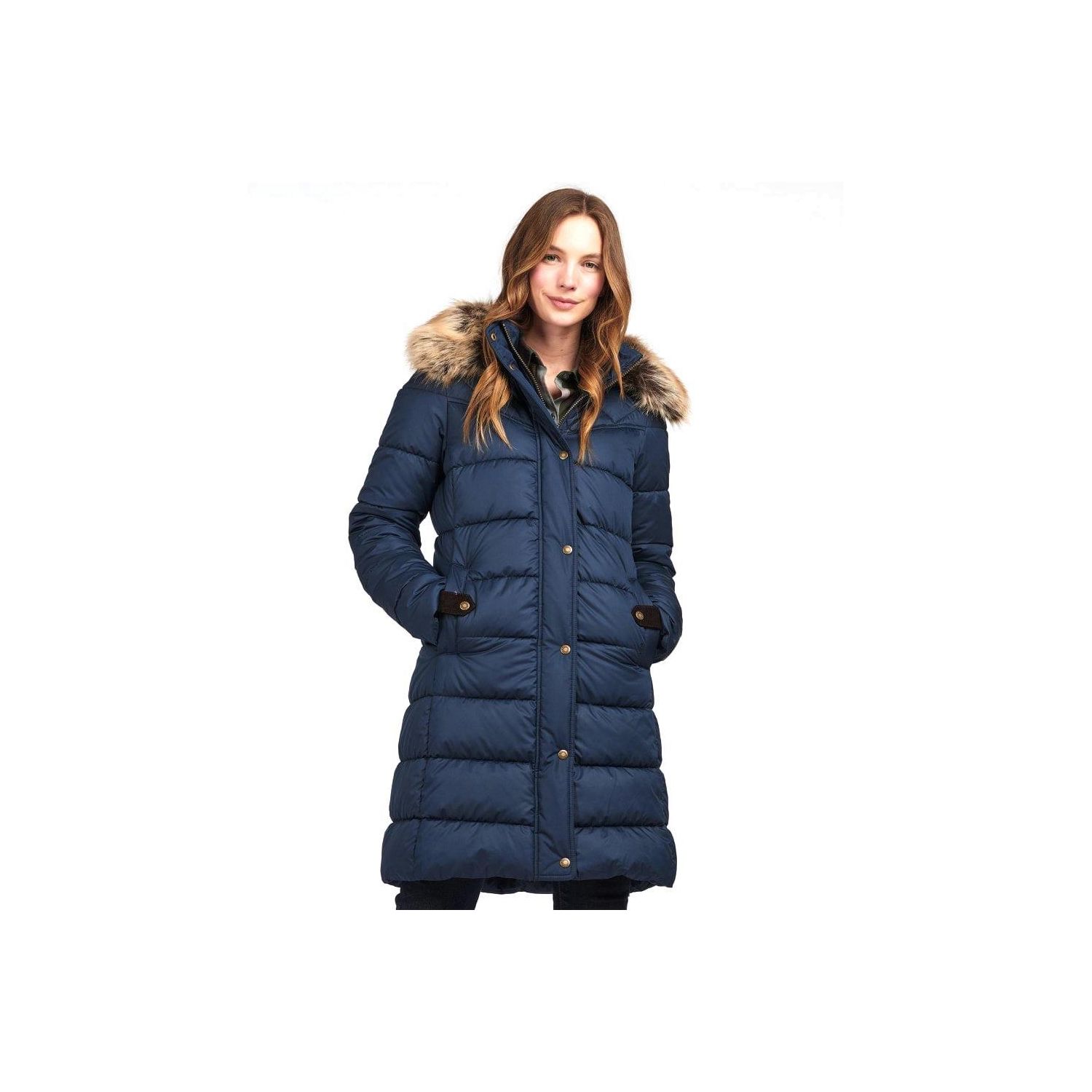 Barbour - Womens Rustington Quilted Jacket - Navy | Men's and