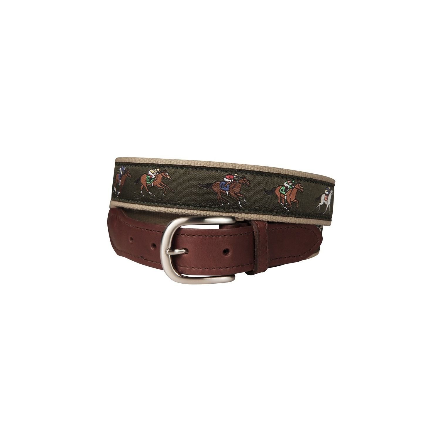 DERBY BELT The Derby Belt - Triple Bar – Shop Hunt Club main image 2