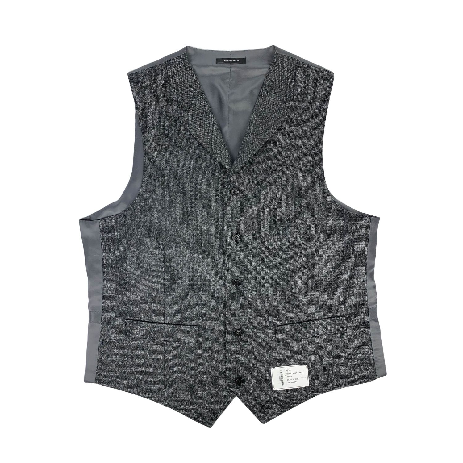 エ　Na.e Standard Wool Vest チャコール ウールベスト エ Na.e Standard Wool Vest チャコール ウールベストの通販はau PAY