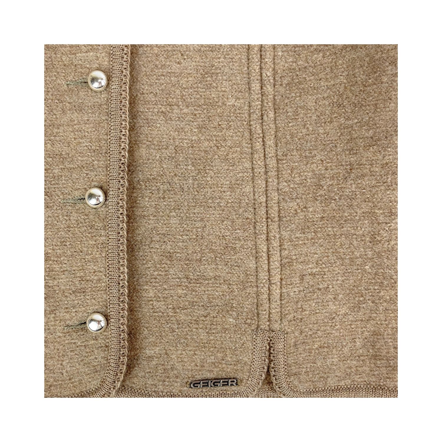 Geiger Vintage Women's Boiled Wool Jacket - Camel (68071) | Men's