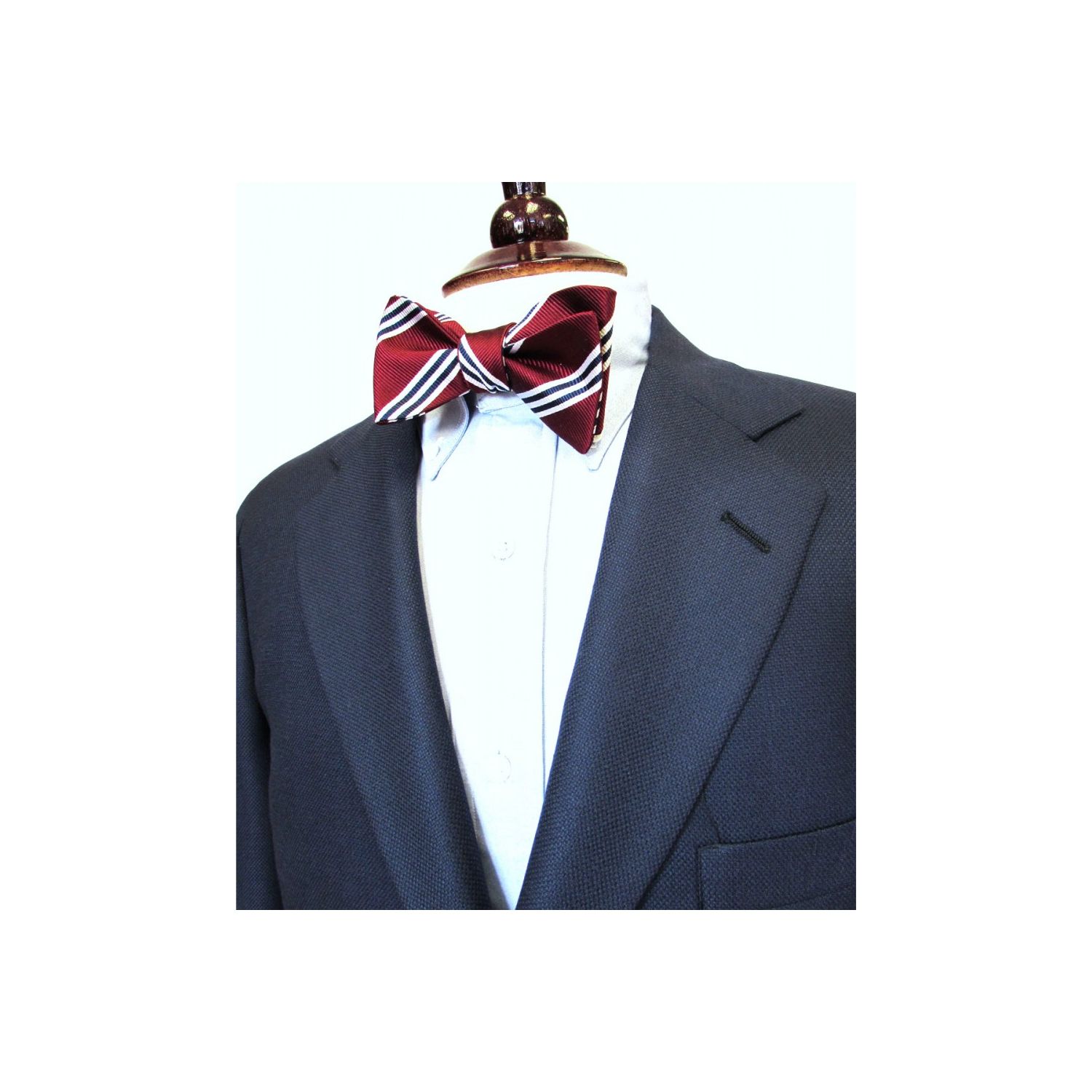 H. Freeman Sport Coat - Super 100's Wool Hopsack - Navy | Men's