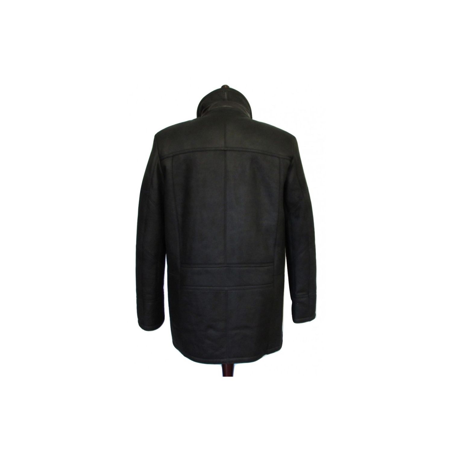 Knight of New Zealand for O'Connell's Baby Lamb Shearling - Black