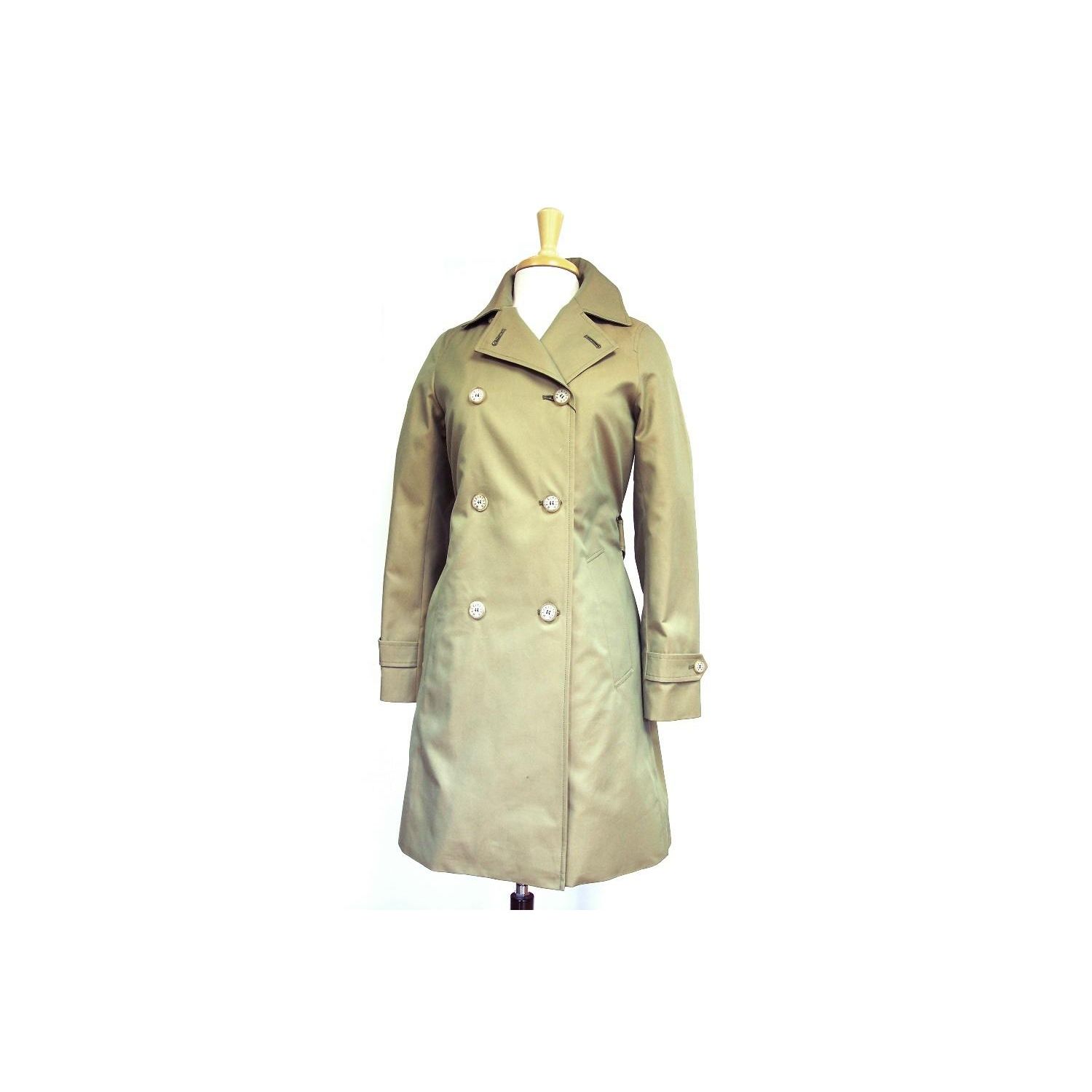 Mackintosh Womens Queensferry Double Breasted Trench - Wool Lined