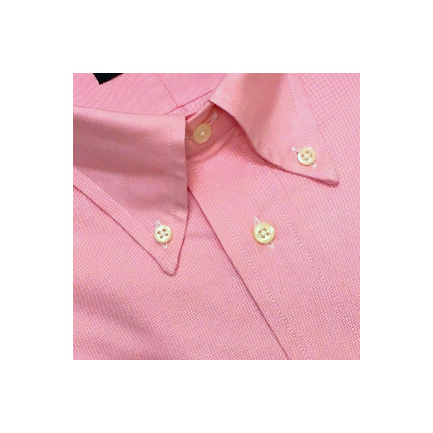 O'C Unlined & Unfused Oxford Cloth Button Down Shirt - Pink