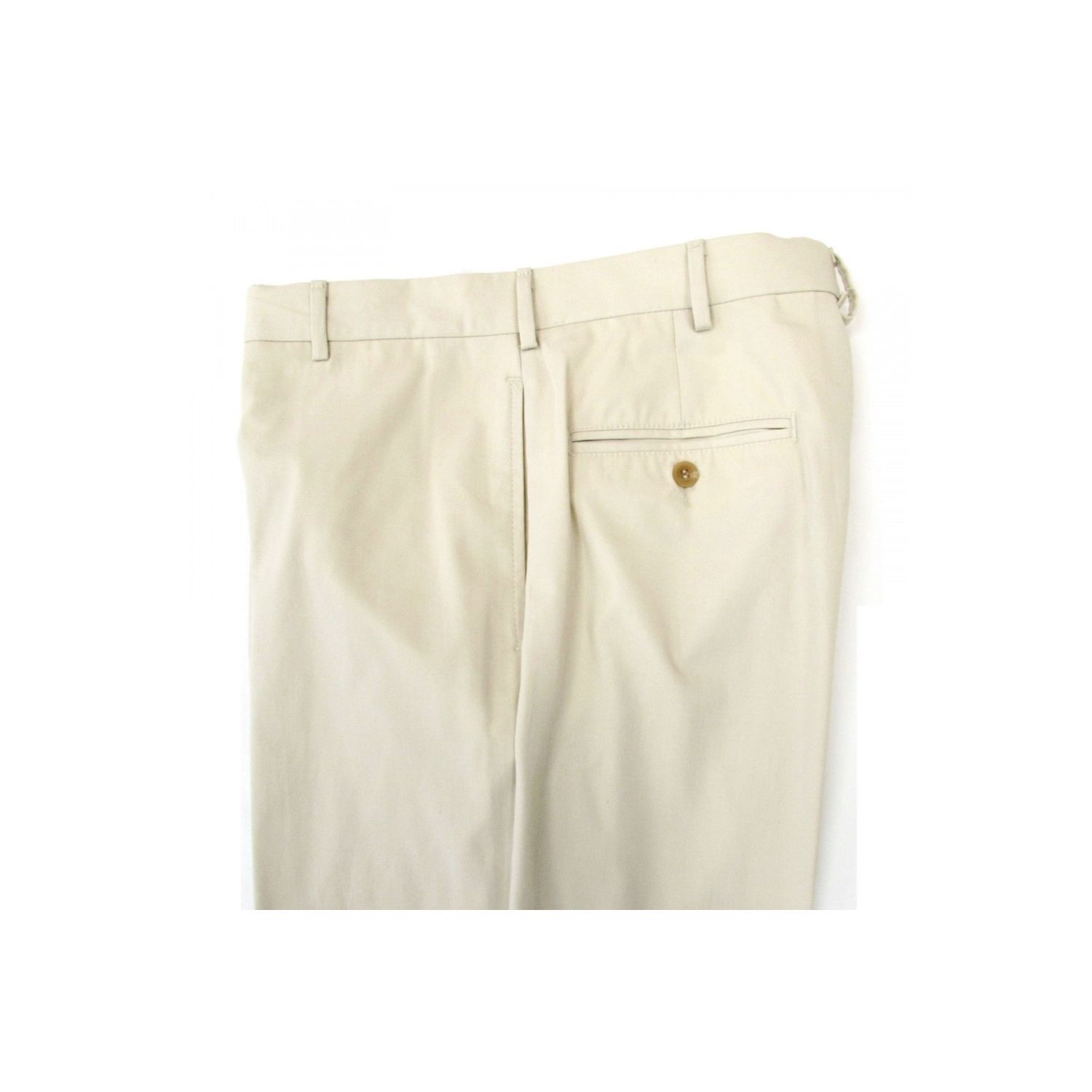 O'Connell's plain front Poplin Trousers - Oyster | Men's and