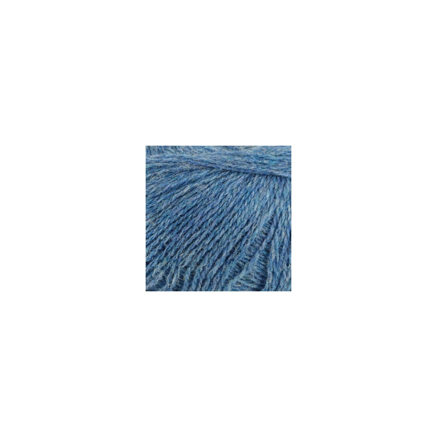 O'Connell's Scottish Shetland Wool Sweater - Blue Danube | Men's