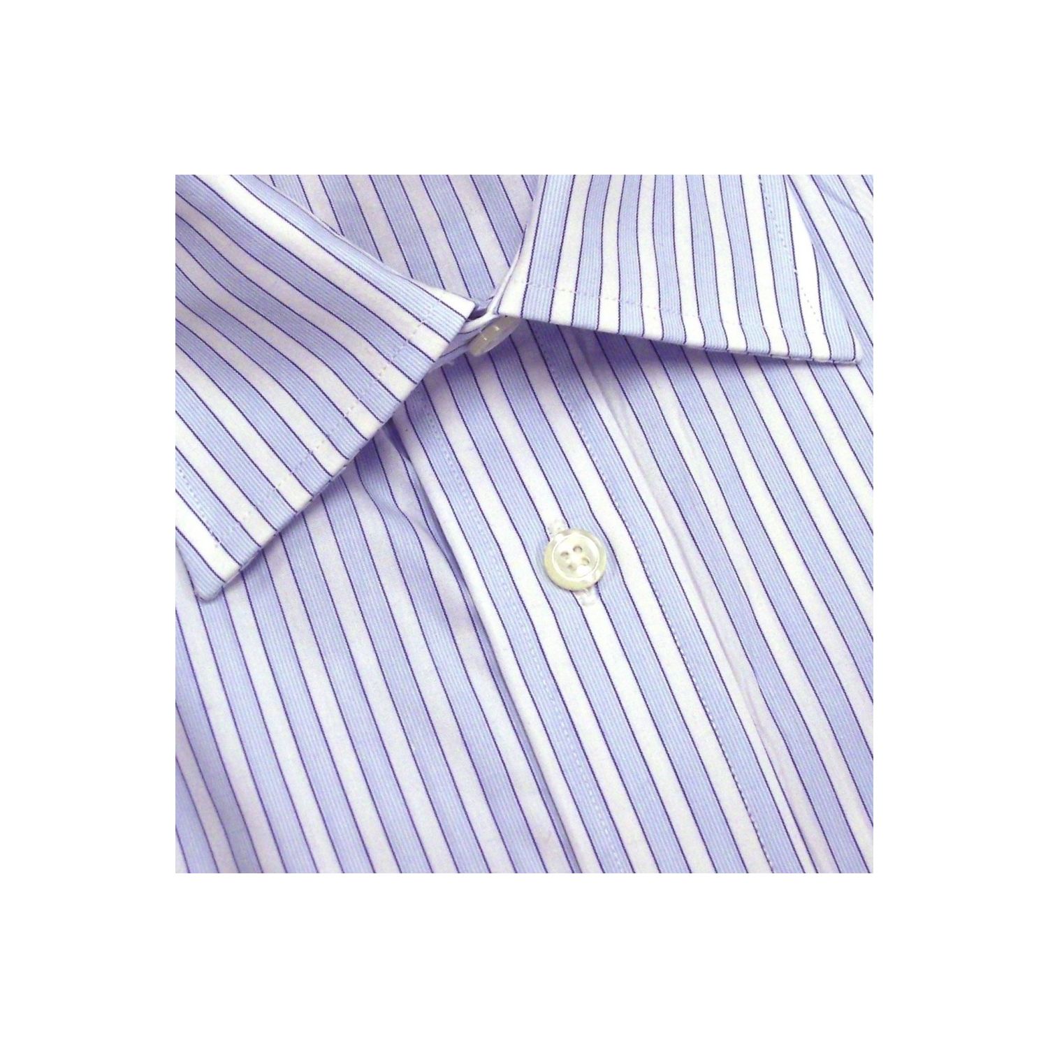 cotton broadcloth dress shirt Edwards 5355 Ladies' Essential Broadcloth Shirt 3/4 Sleeve - Navy