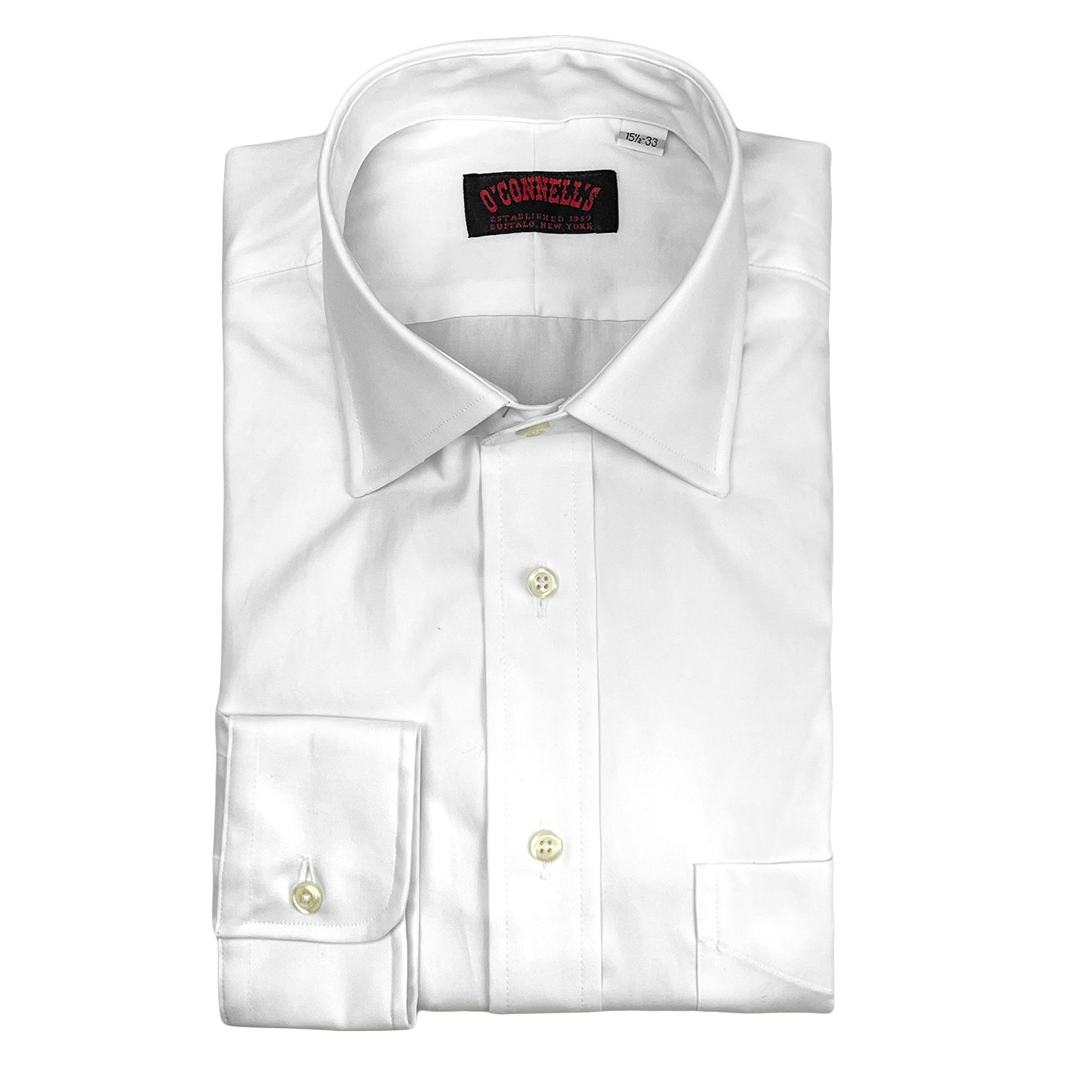 point collar dress shirt Light Blue Pinpoint Oxford Shirt with Point Collar main image 0