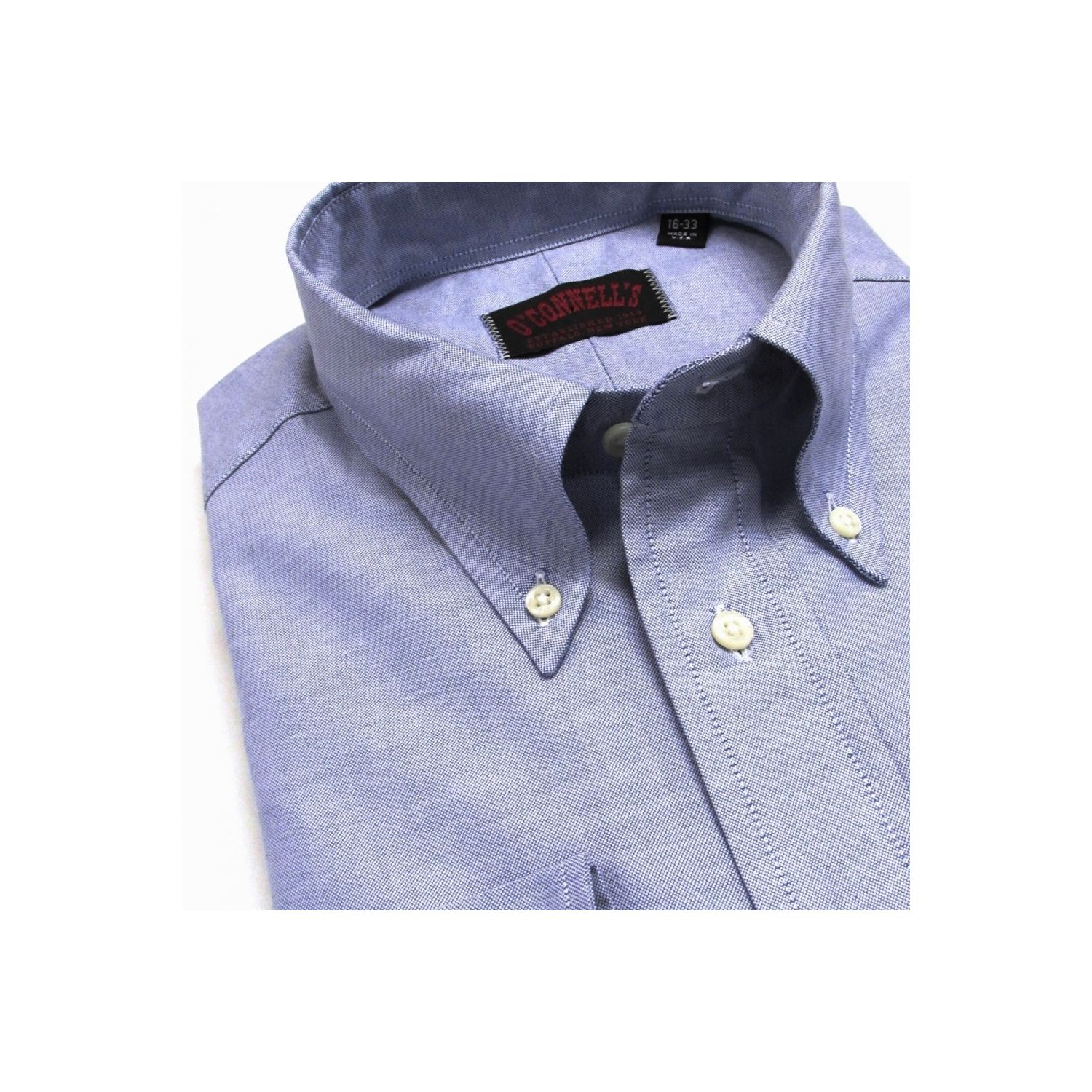 O'C Unlined & Unfused Oxford Cloth Button Down Shirt - Blue | Men's and  women's clothing
