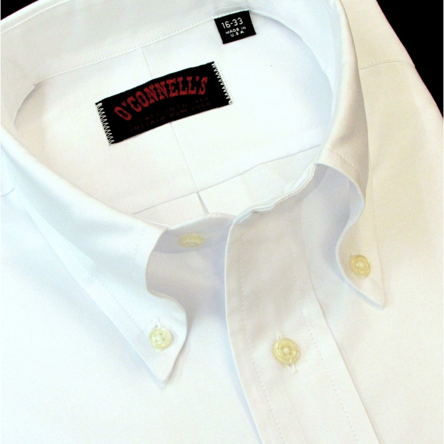 O'C Unlined & Unfused Oxford Cloth Button Down Shirt - White | Men's and  women's clothing