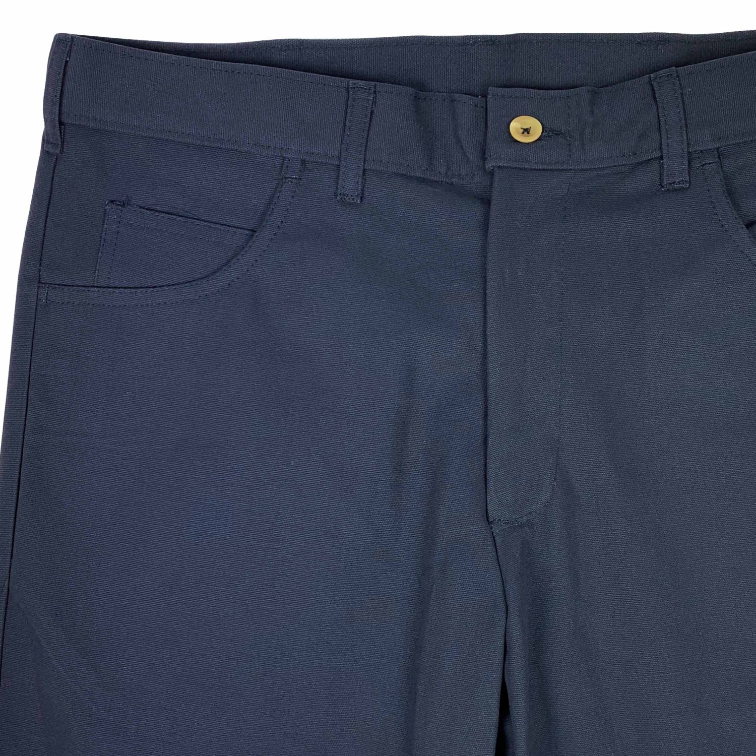 O'Connell's 5-Pocket Canvas Trousers - Navy | Men's and women's