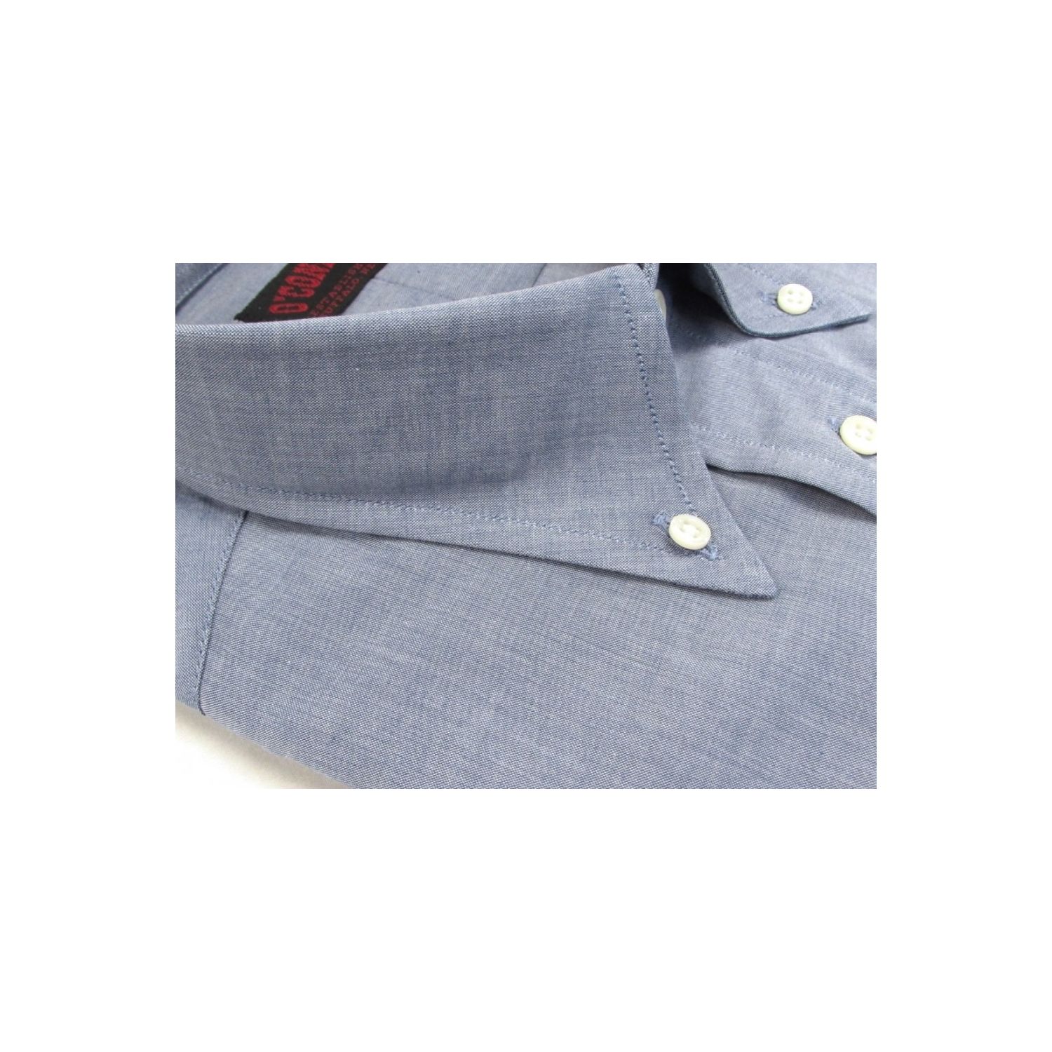 O'Connell's Button Down Dress Shirt - Chambray - Blue | Men's and women's clothing O'Connell's Button Down Dress Shirt - Chambray - Blue | Men's and women's clothing