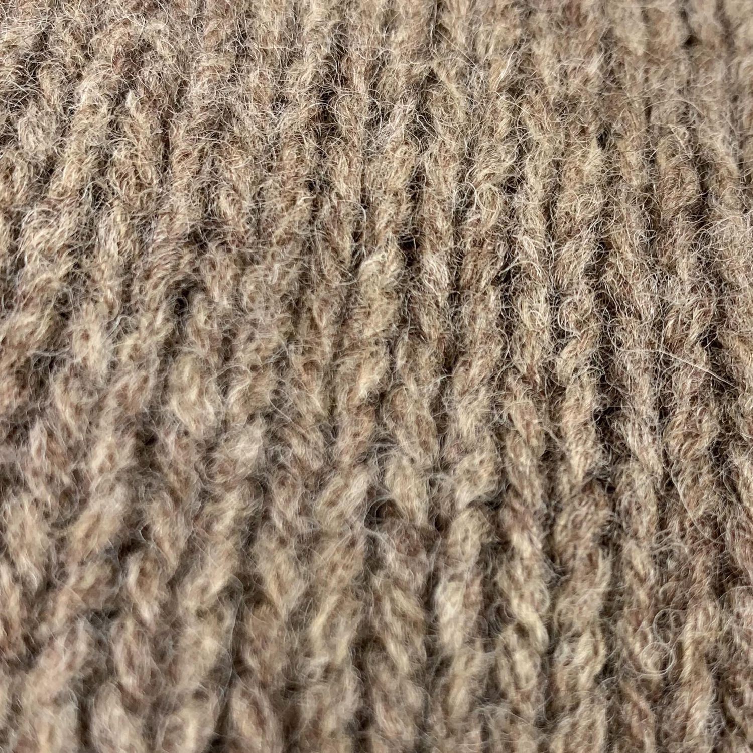 O'Connell's Chunky Scottish Shetland Wool Cardigan - Nutmeg