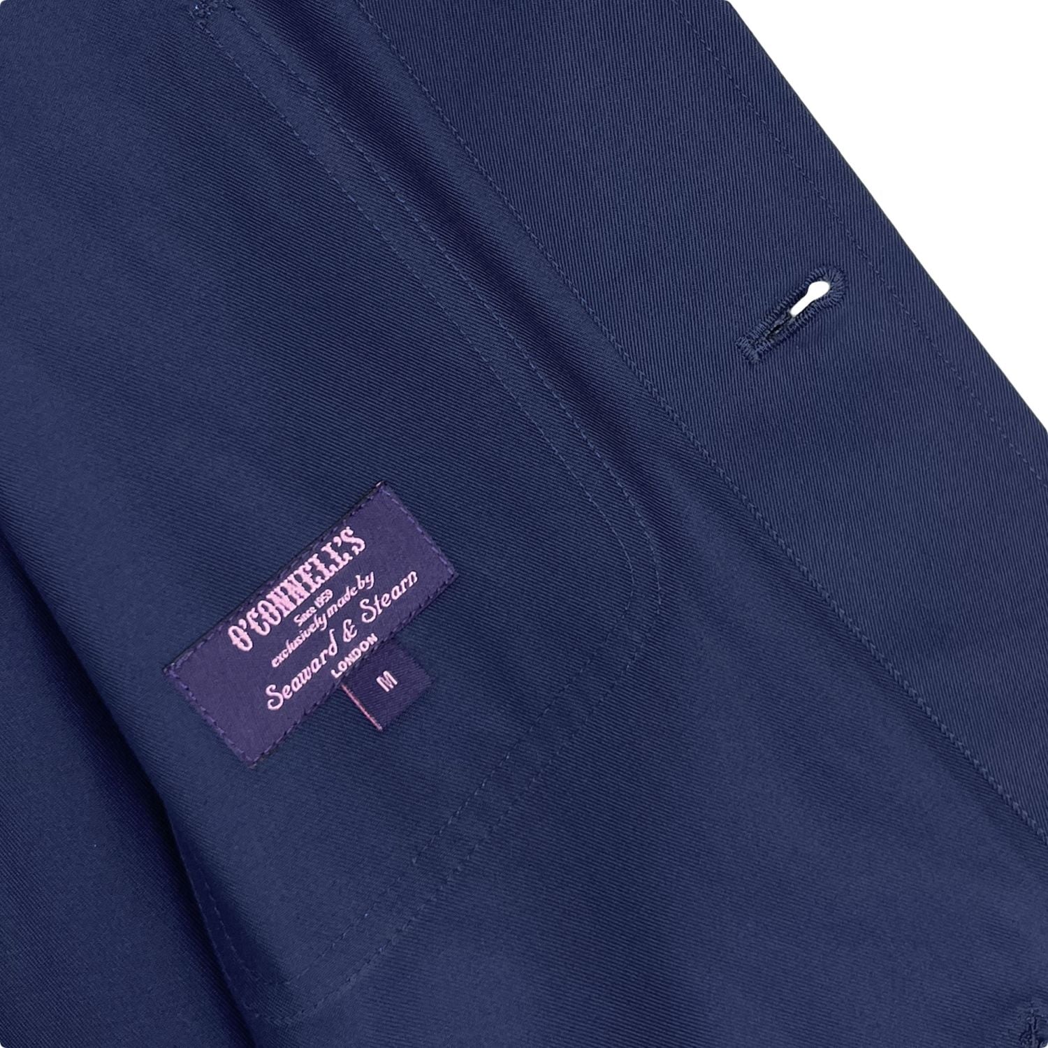 O'Connell's Cotton Drill Utility Jacket - Navy | Men's and women's