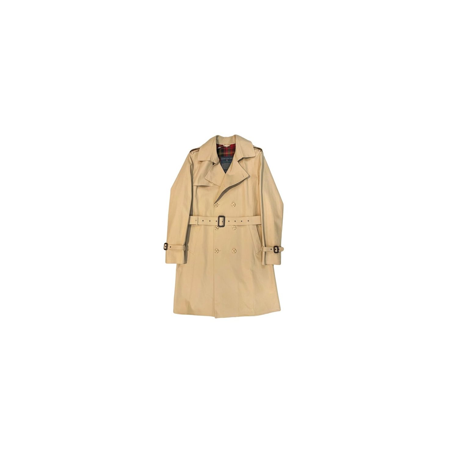 Mackintosh of Ireland Double Textured Cotton Mackintosh Trenchcoat