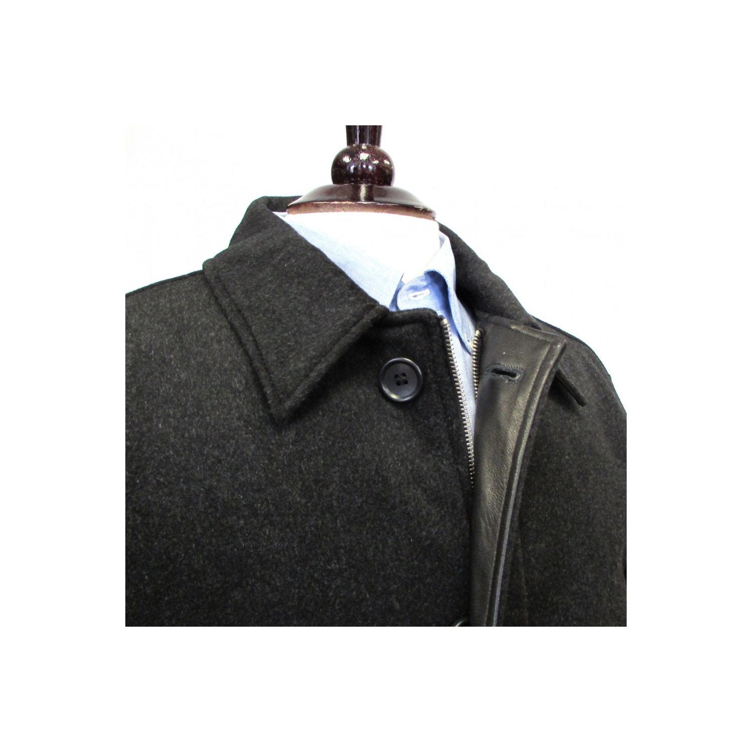O'Connell's Loro Piana Lux Wool Car Coat with Thinsulate