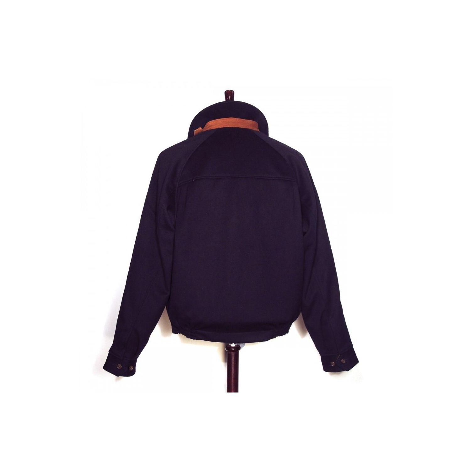 O'Connell's Loro Piana Lux Wool Walking Jacket - Navy | Men's and