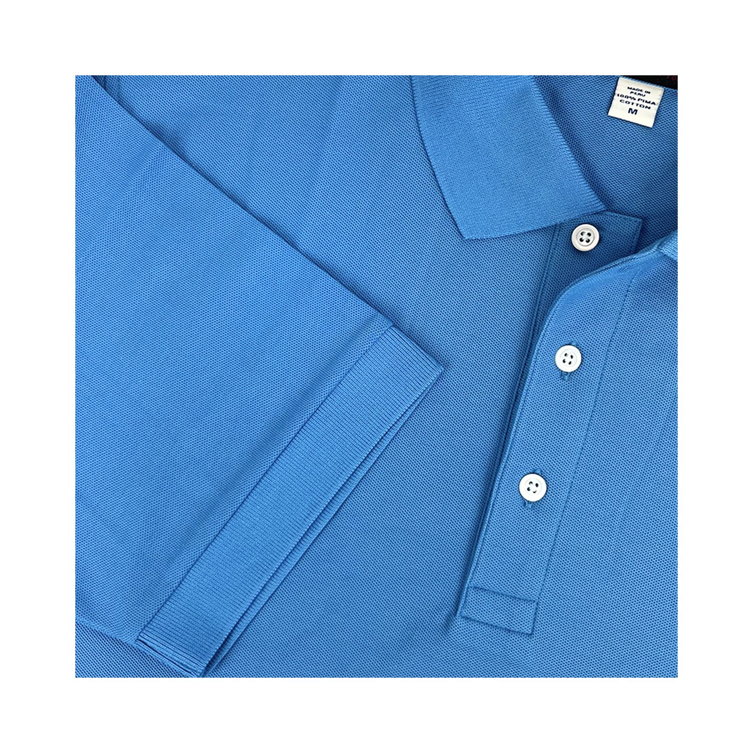 O'Connell's Pique Knit Polo Shirt - Buffalo Lighthouse - French