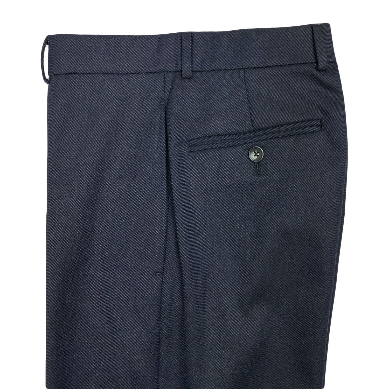 O'Connell's Plain Front Cavalry Twill Trousers - Navy | Men's and