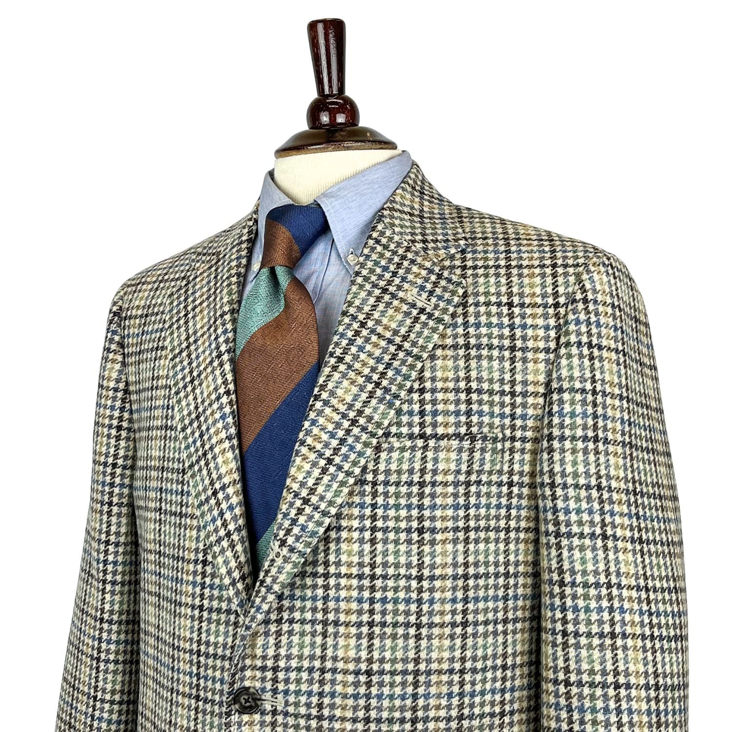 O'Connell's Sport Coat - Abraham Moon Merino Lambswool Dogstooth