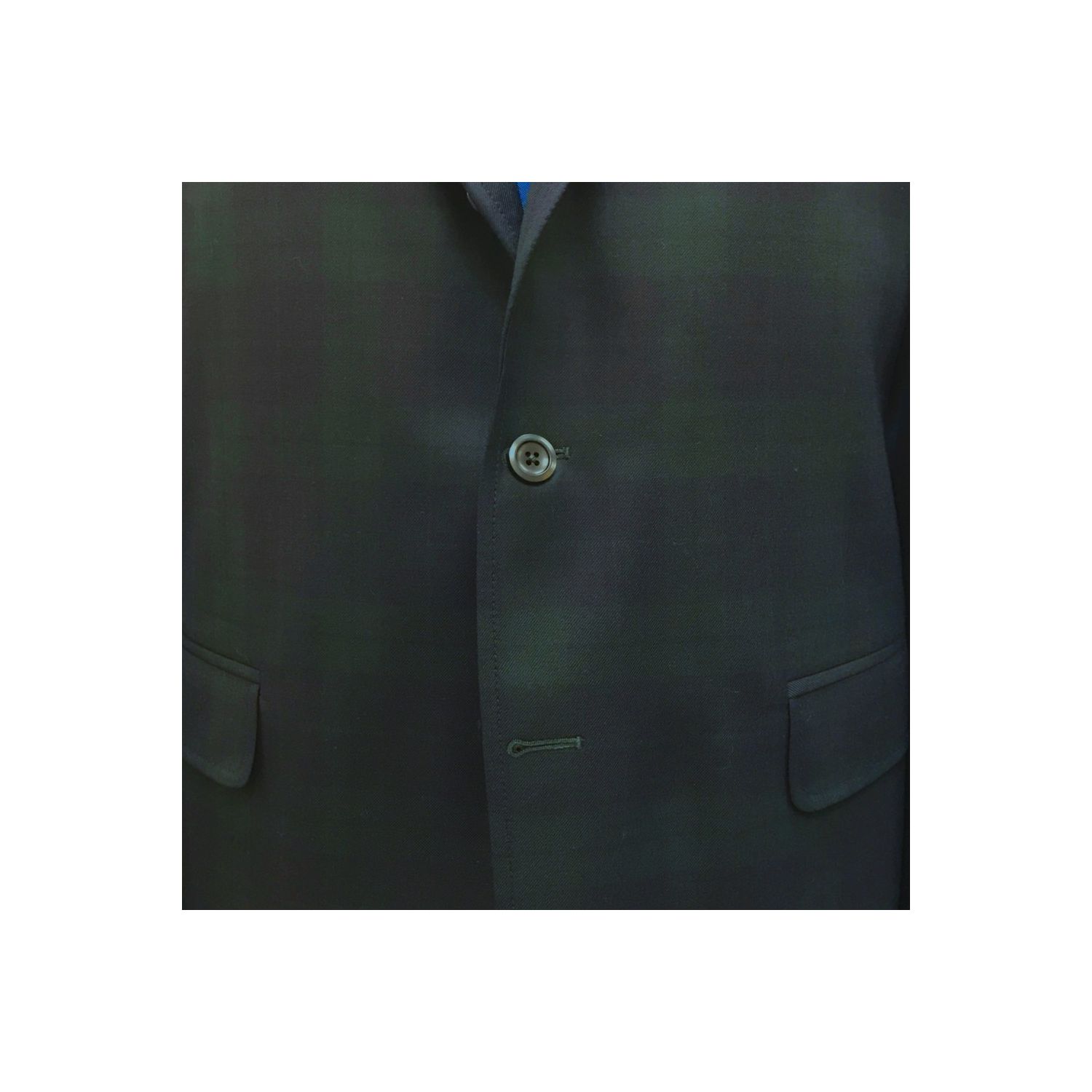 90s made in England “Black Watch Coat\