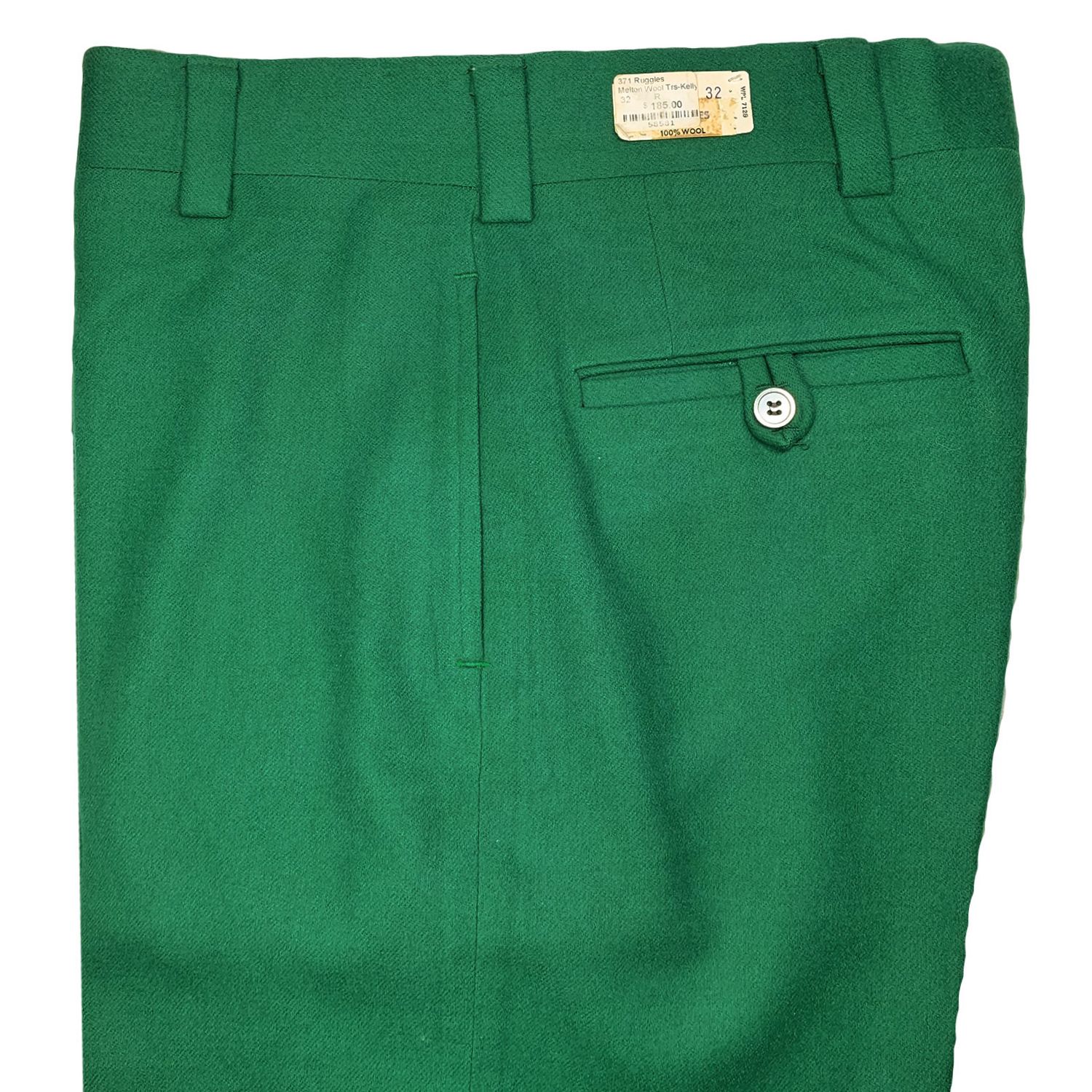 O'Connell's Vintage Melton Wool Flannel Trousers - Kelly Green | Men's and  women's clothing