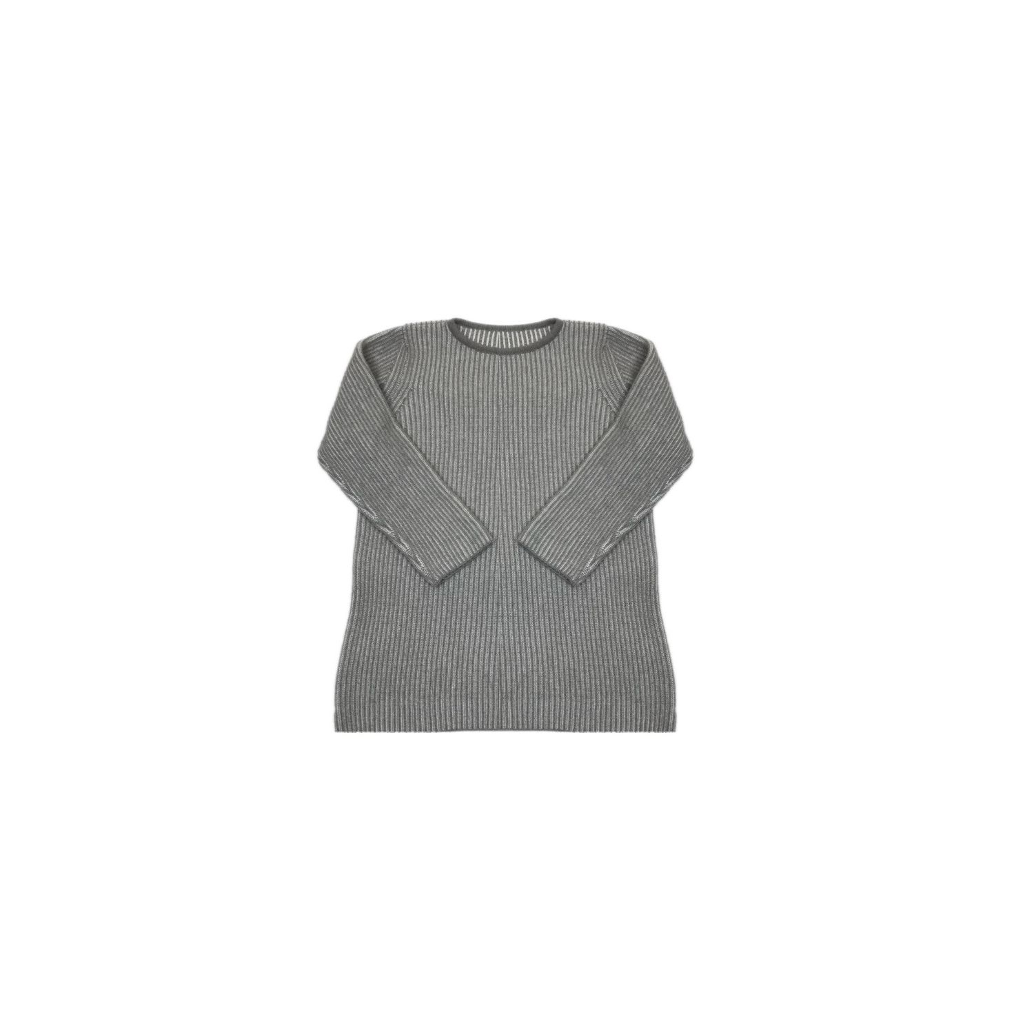 O'Connell's Womens 6 Ply Scottish Plated Cashmere Sweater- Natural