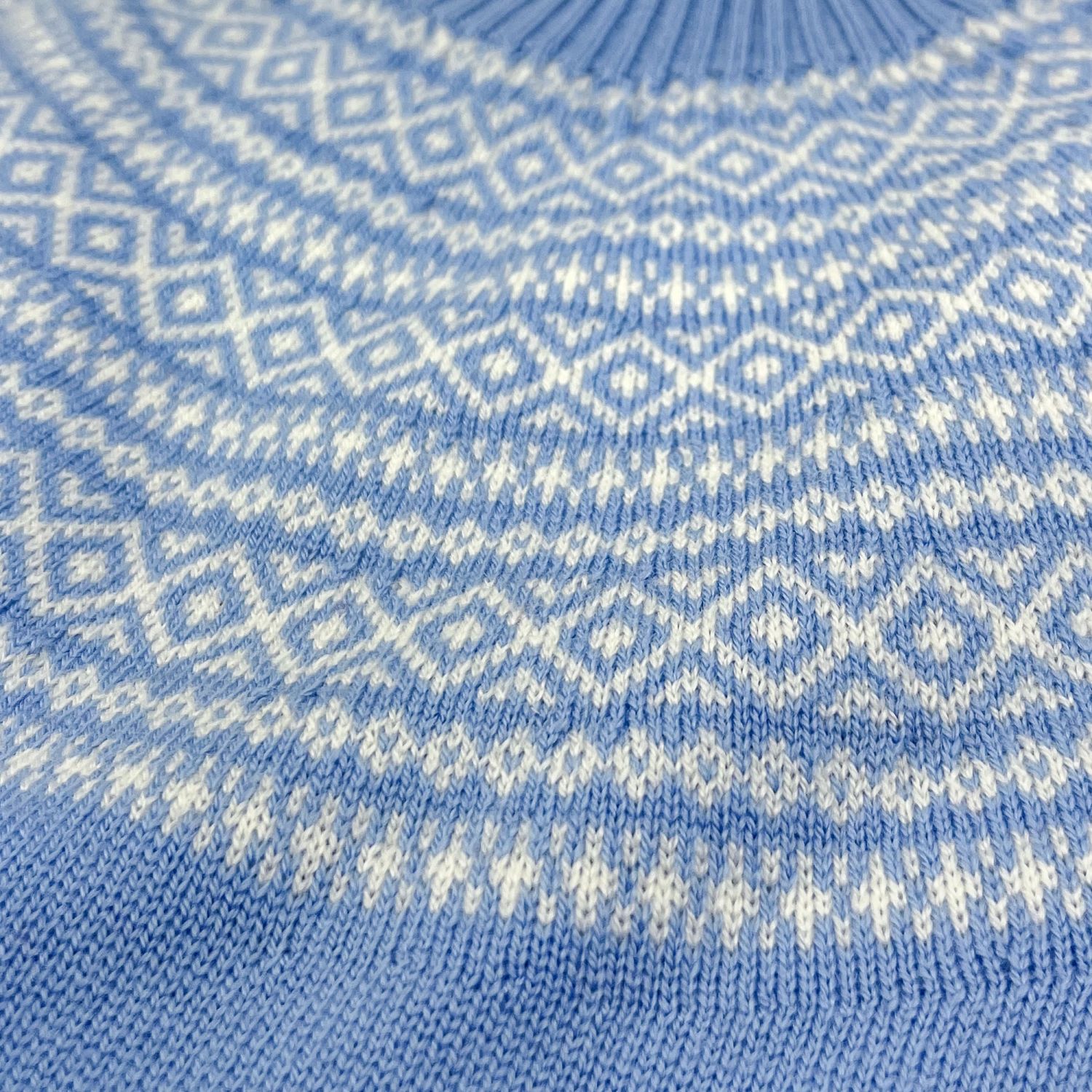 O'Connell's Women's Lightweight Merino Wool Fair Isle Sweater