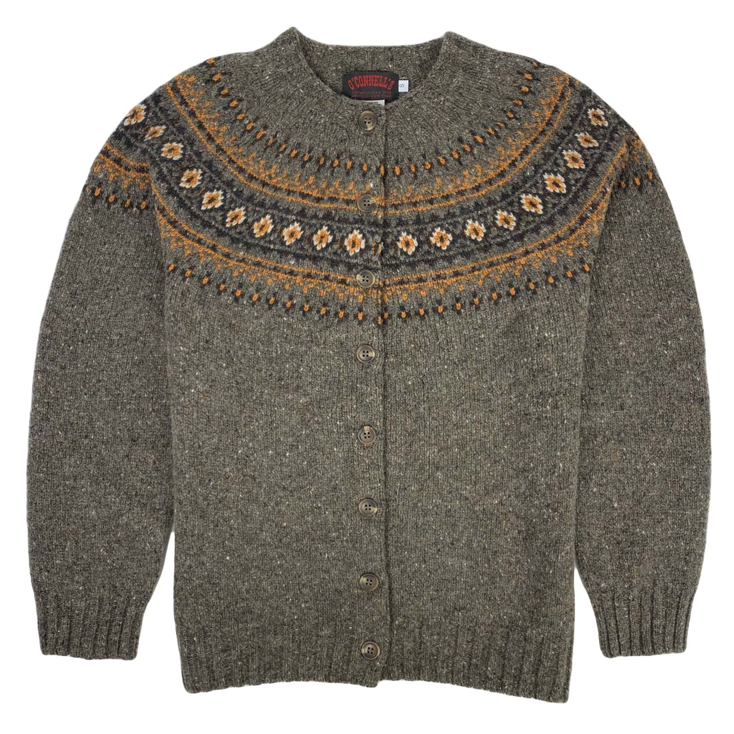 O'Connell's Women's Scottish Merino Wool Cardigan - Donegal Fair