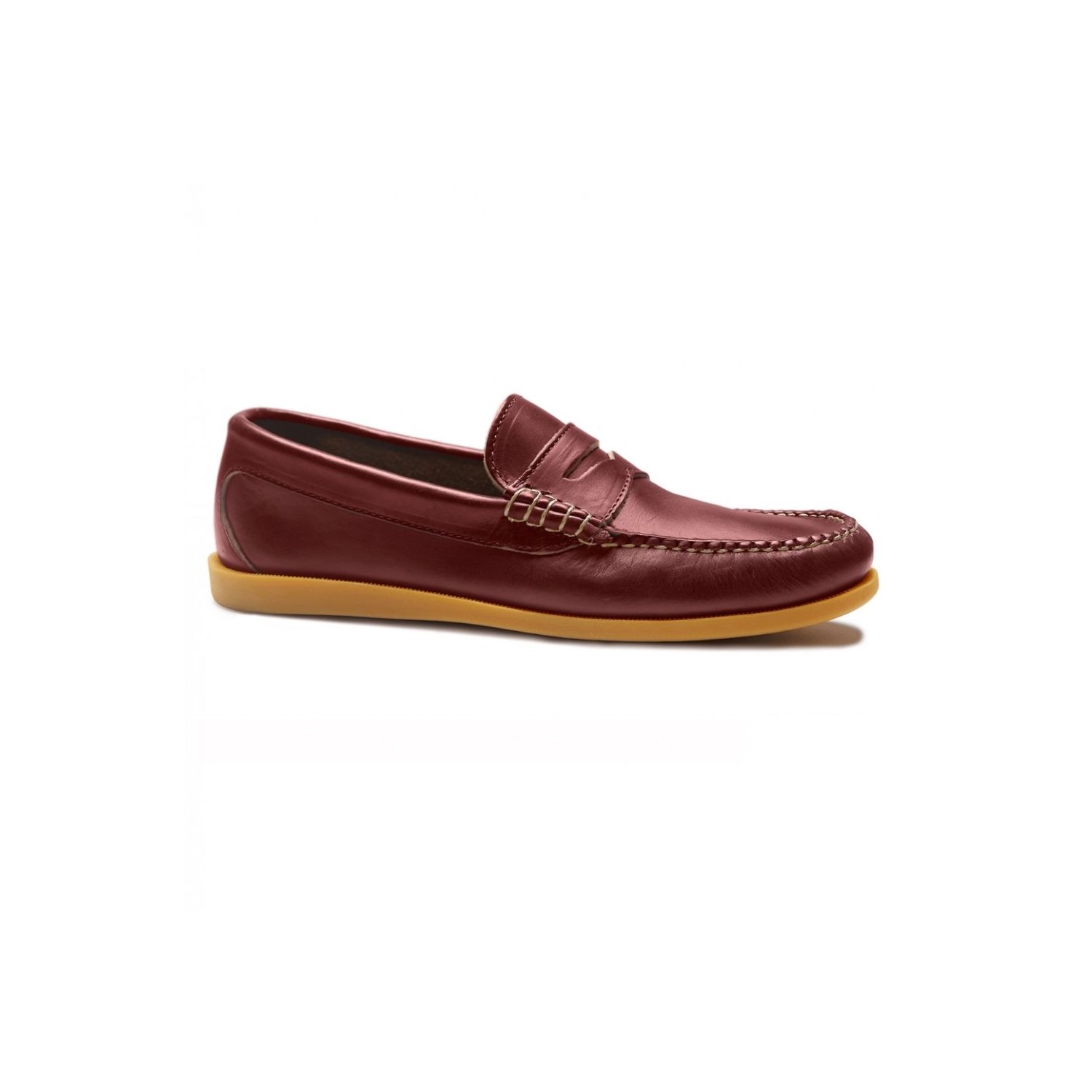 Quoddy Sport Penny - Pompei Red Chromexcel | Men's and women's