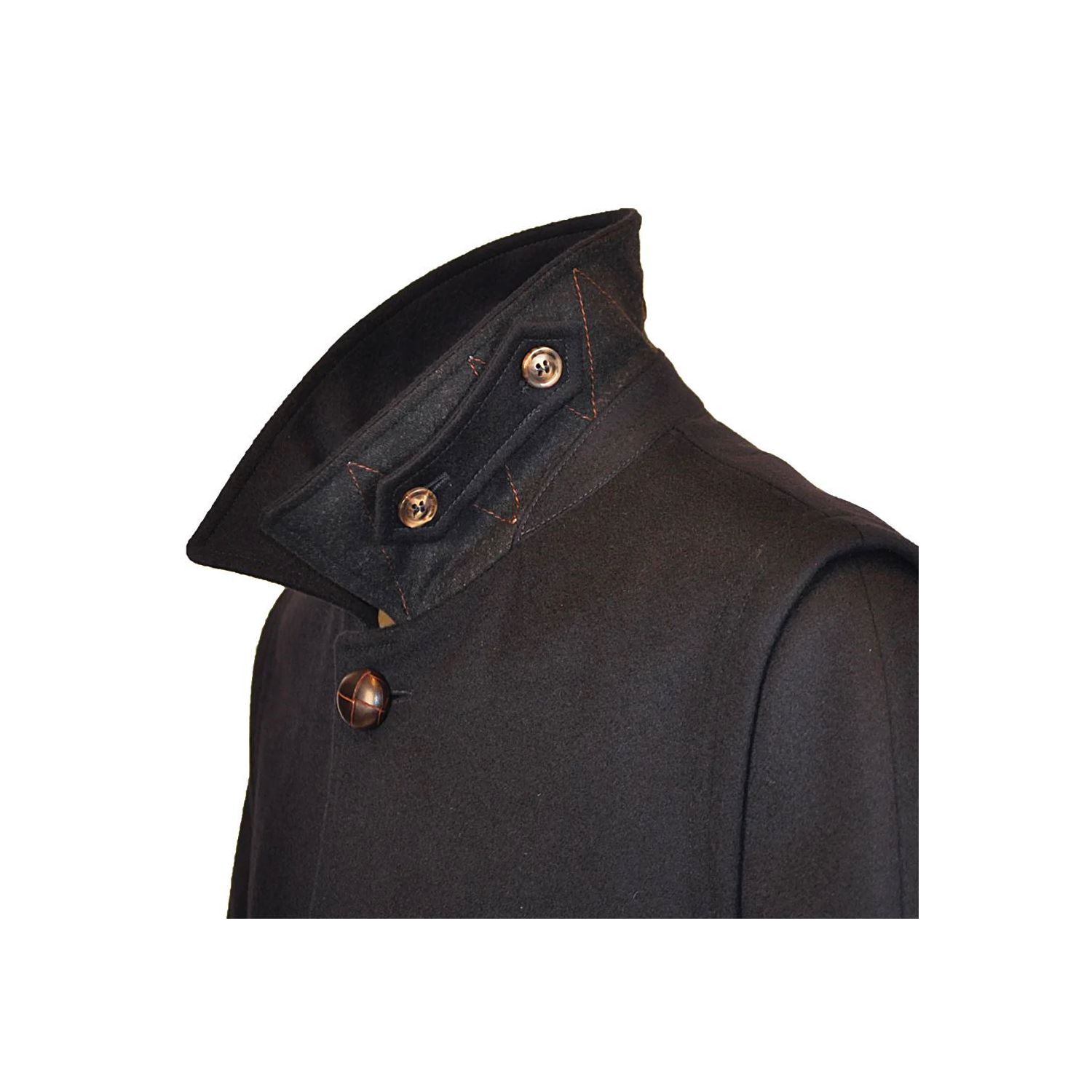 Schneiders of Salzburg Men's 'Hubertus' Loden Coat - Navy | Men's