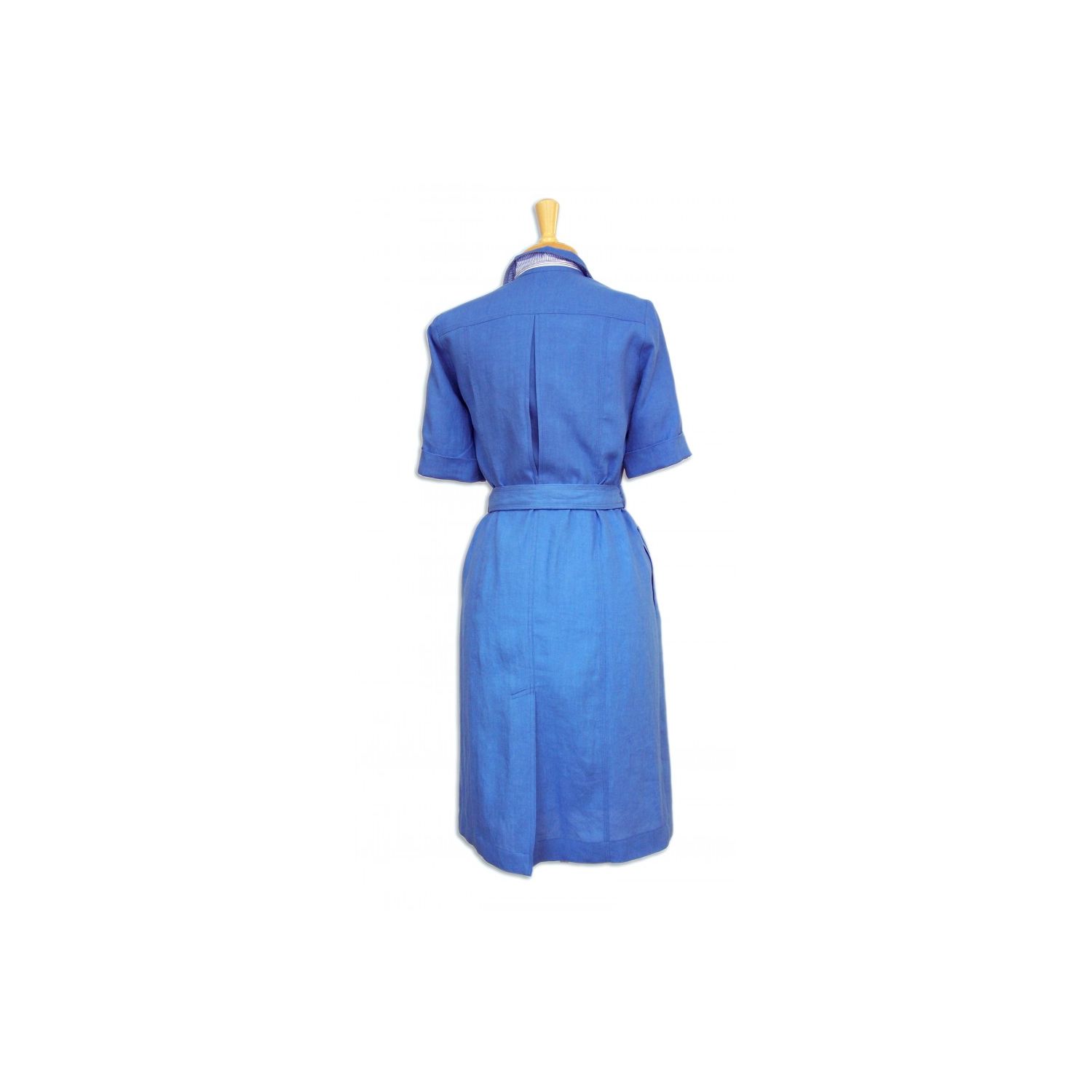 Schneiders of Salzburg Lucy Dress - Washed Linen - Blue (41-644) | Men's  and women's clothing