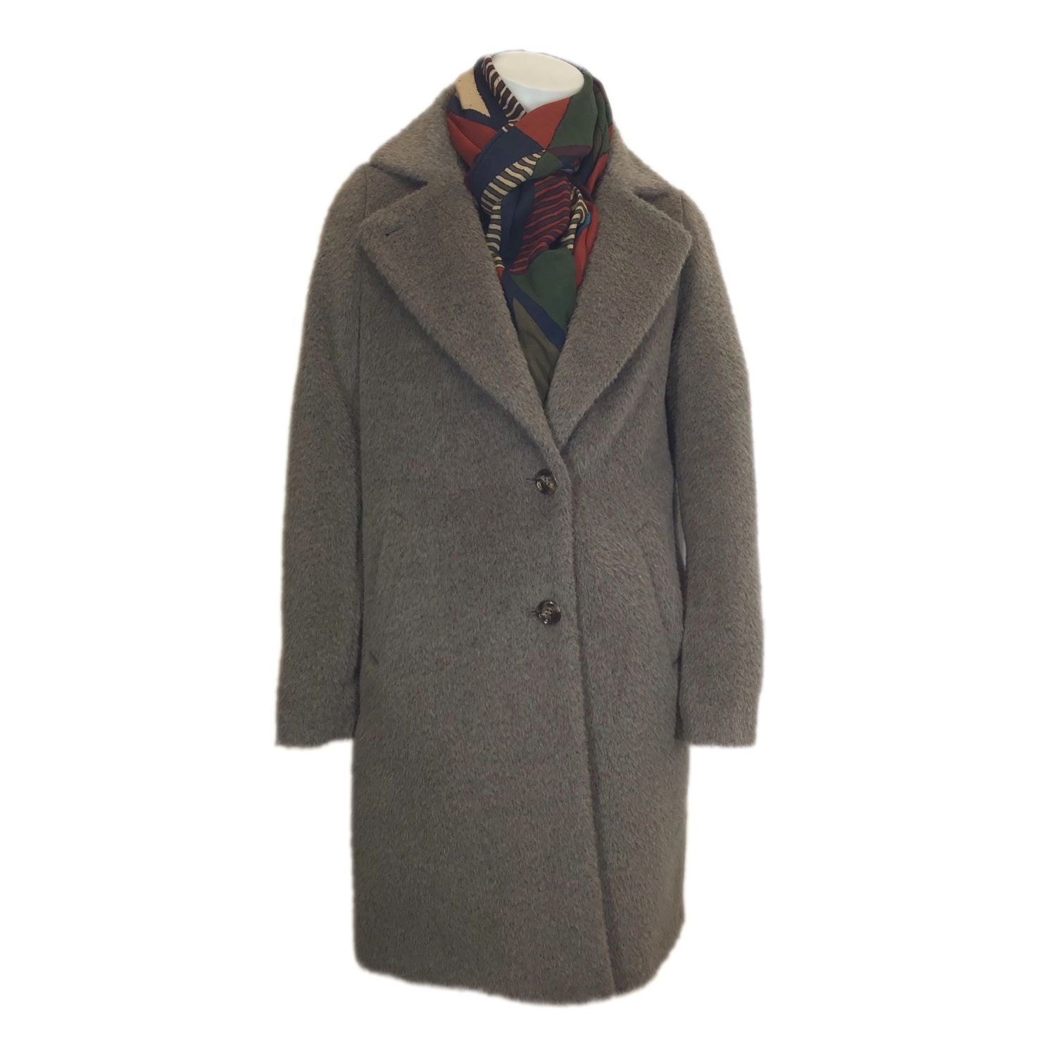 Schneiders of Salzburg Women's Agnona Coat - Cassandra - Mushroom