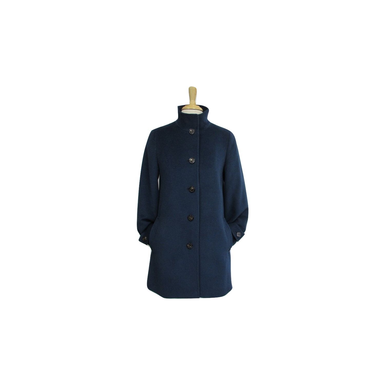 Schneiders of Salzburg Women's Alpaca/ Wool Coat - Victoria - Teal