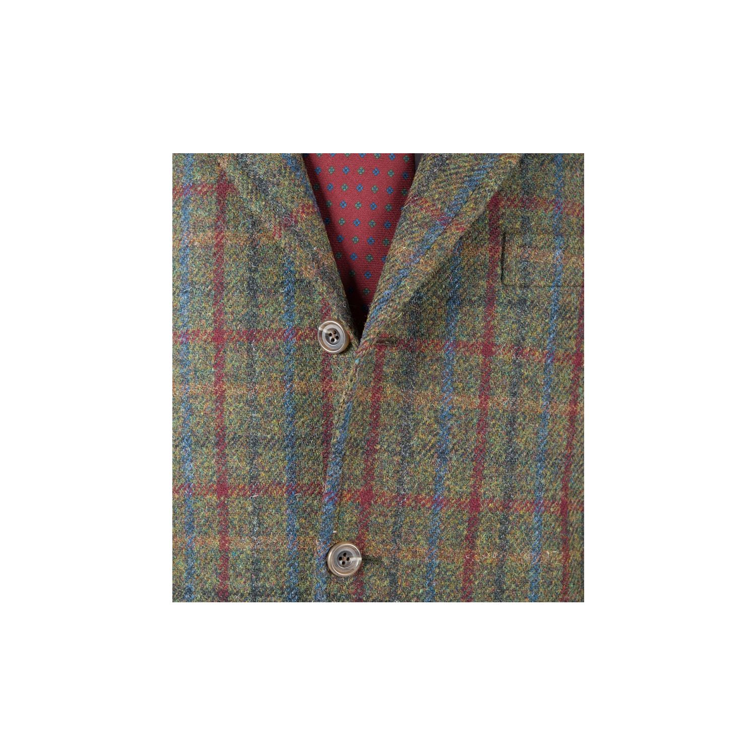 Southwick Sport Coat - Harris Tweed - Estate Check - Olive with