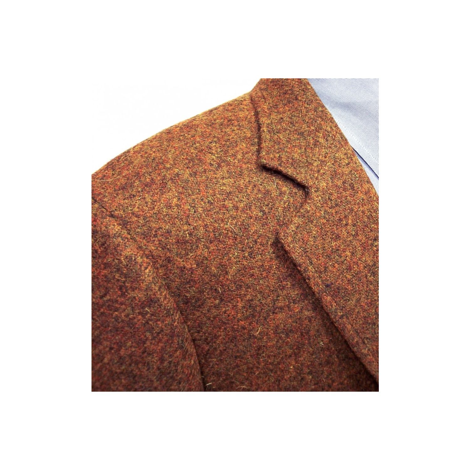 Southwick Sport Coat - Harris Tweed - Rust Olive Heather (97087