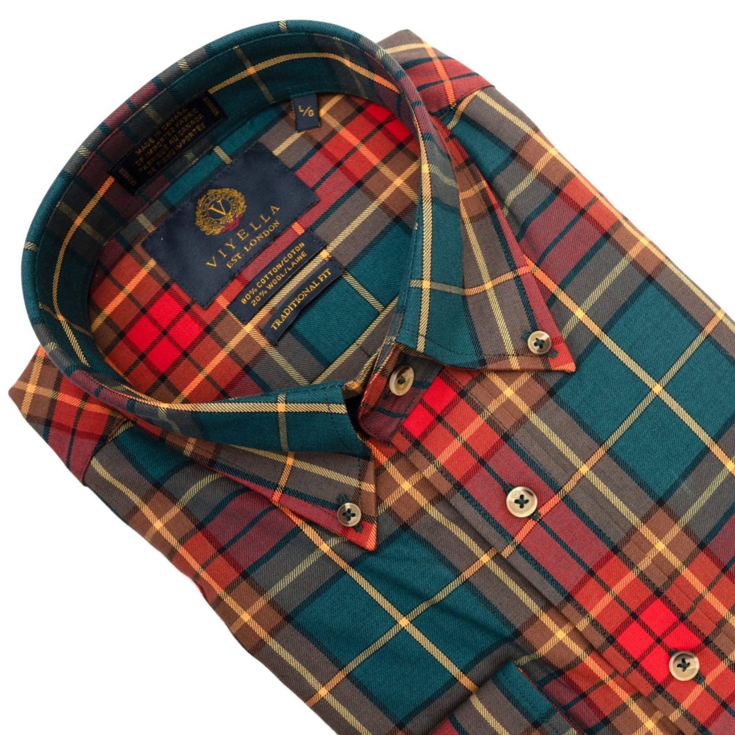 green emerald velvet dress 80s Five Brother Flannel Red Green Plaid Shirt Large – The Captains Vintage main image 1