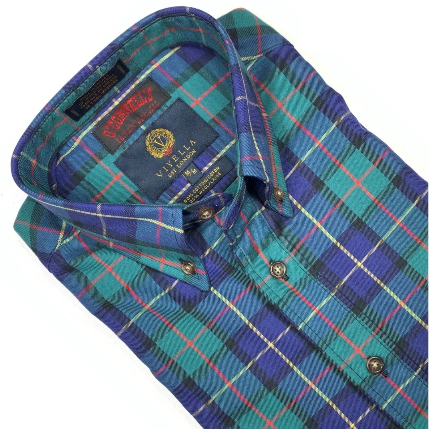 Viyella Sport Shirt - MacLeod Modern Tartan (555424) | Men's and