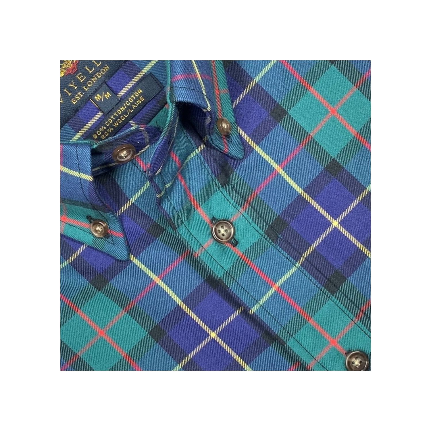 Viyella Sport Shirt - MacLeod Modern Tartan (555424) | Men's and