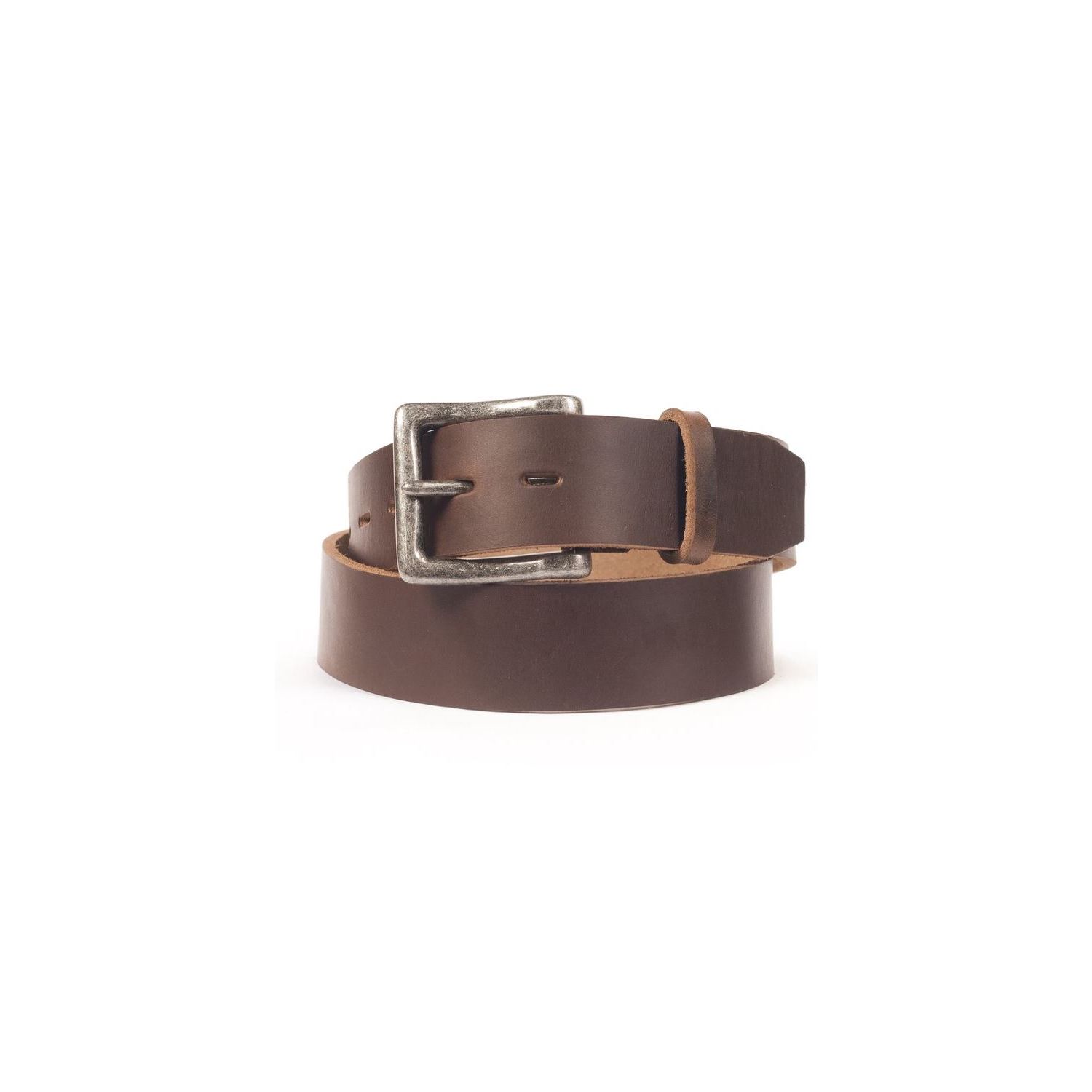 Schott NYC Veg Tanned Steerhide Belt - Brown | Men's and women's
