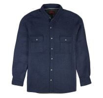 O'Connell's Alpaca Shirt Jacket - Navy