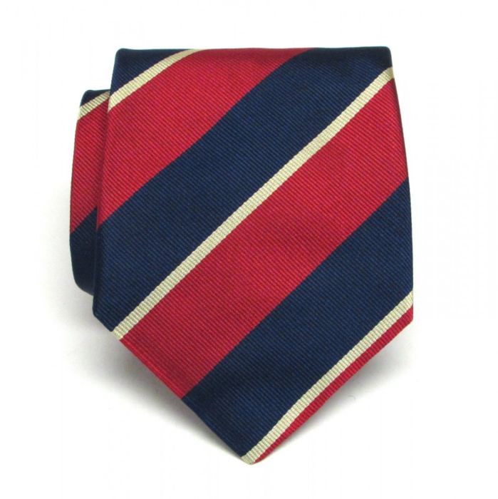 Atkinsons Silk Regimental Tie - University of Wales - Men's Clothing, Traditional Natural shouldered clothing, preppy apparel