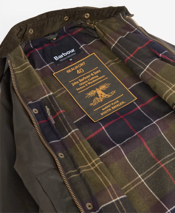 Barbour 40th Anniversary Beaufort Jacket- Olive (MWX0002OL71
