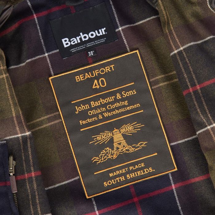 Barbour 40th Anniversary Beaufort Jacket- Sage (MWX2254SG51